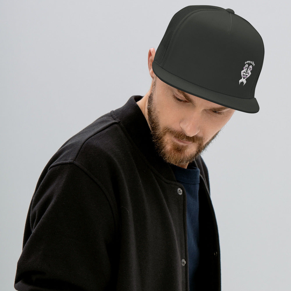 Flat brim nomaids full Trucker snapback