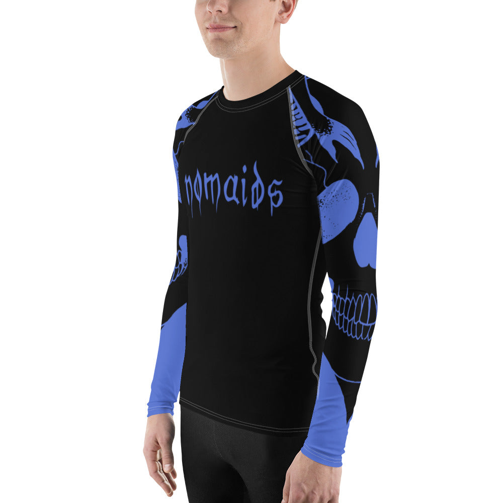 Black and blue Nomaids Rash Guard