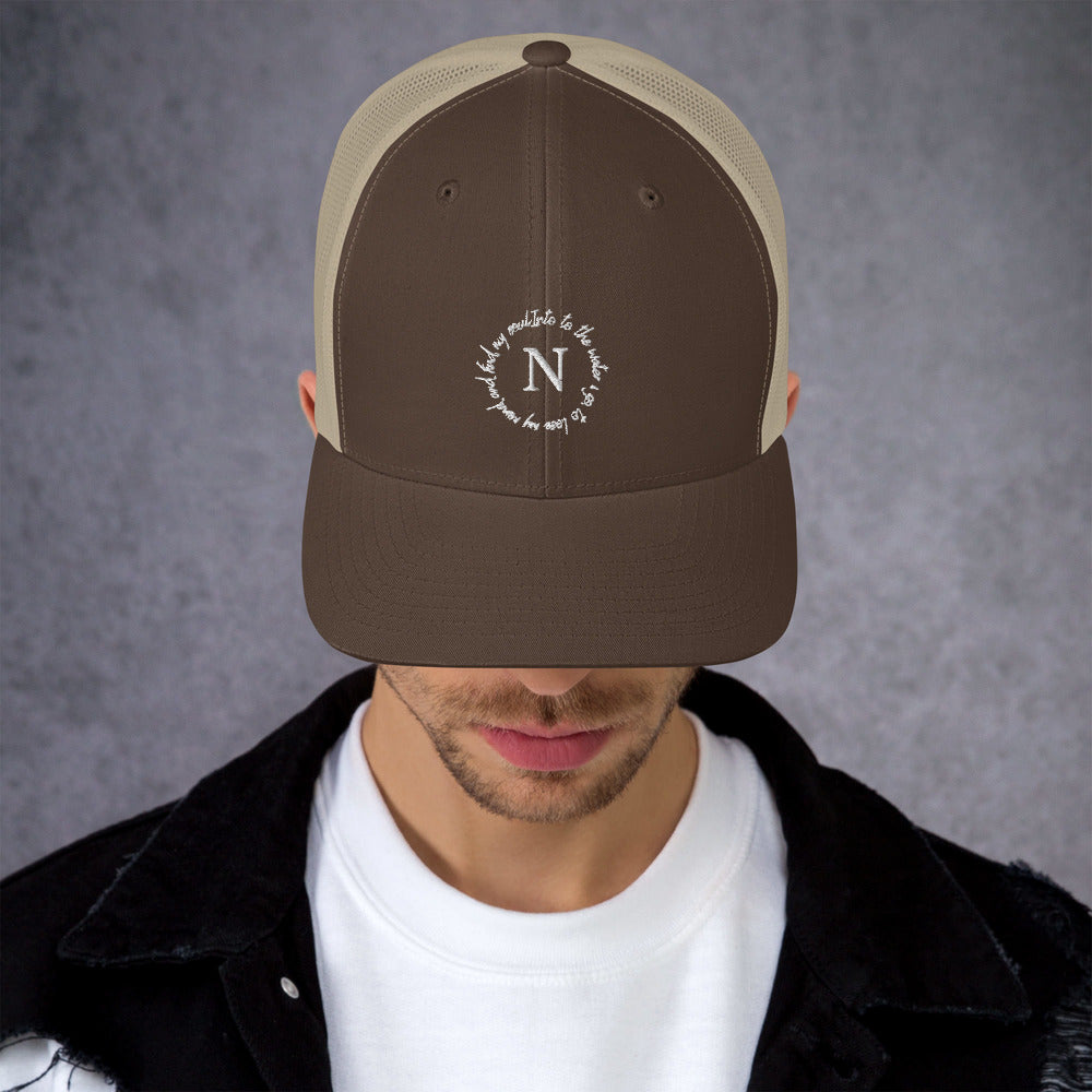 N Trucker snapback
