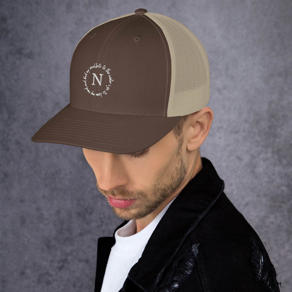 N Trucker snapback