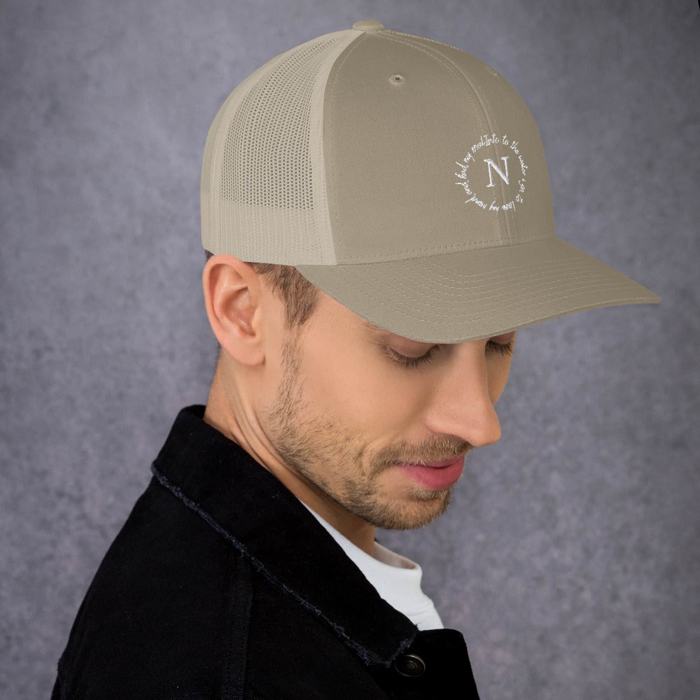 N Trucker snapback