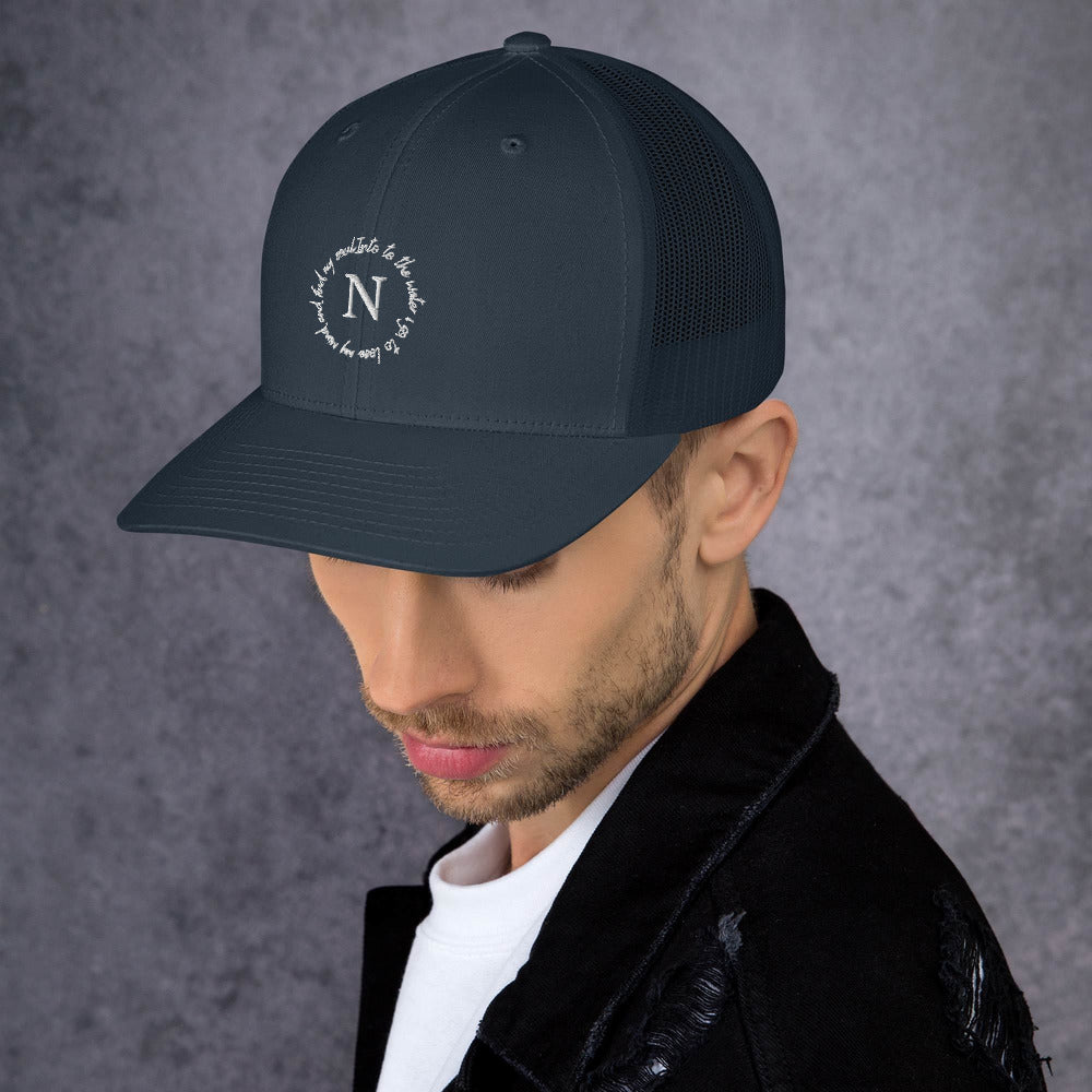 N Trucker snapback