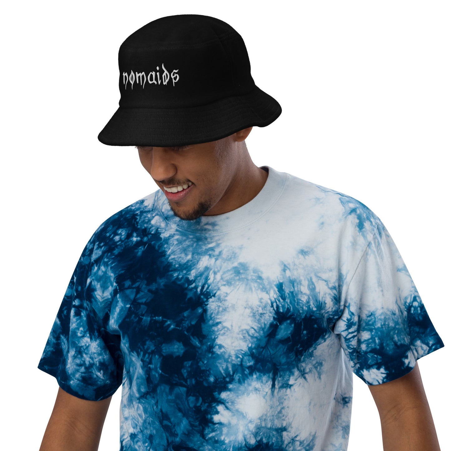 Terry cloth bucket hat