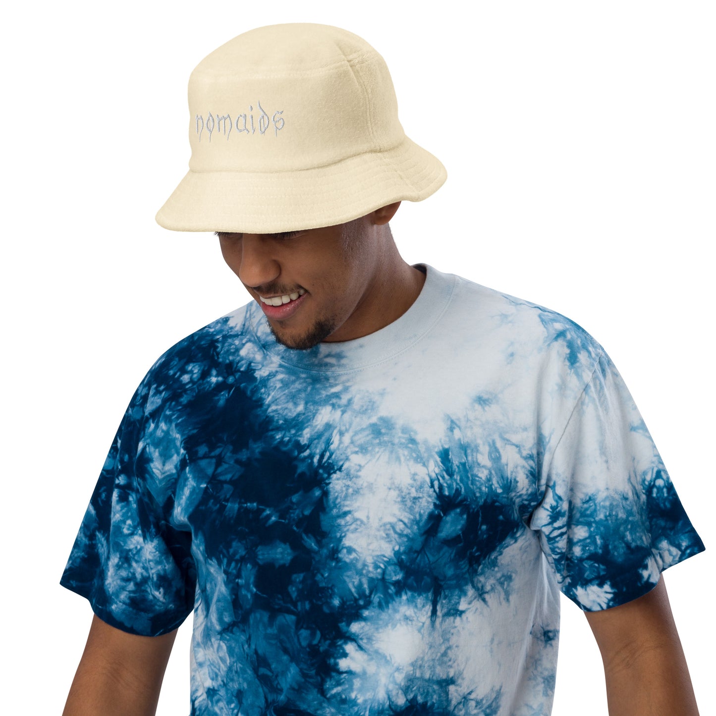 Terry cloth bucket hat