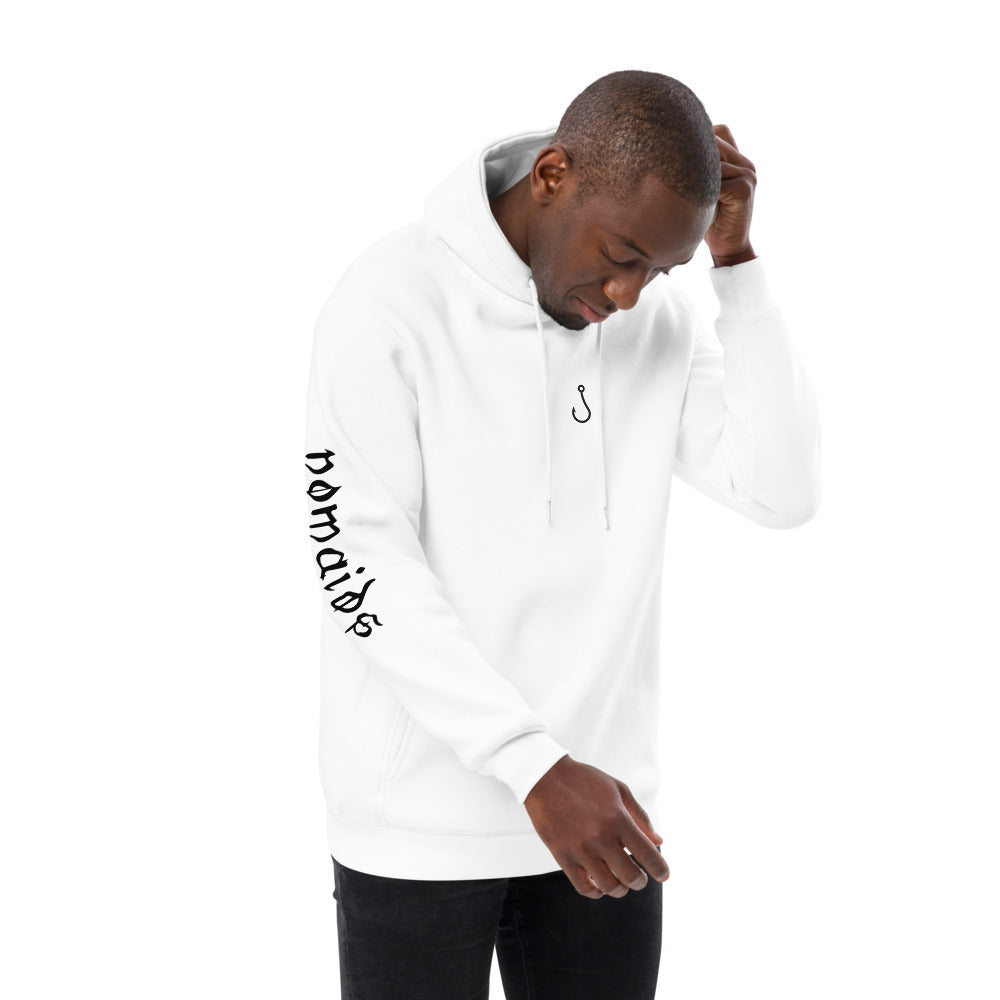 White Hooked hoodie