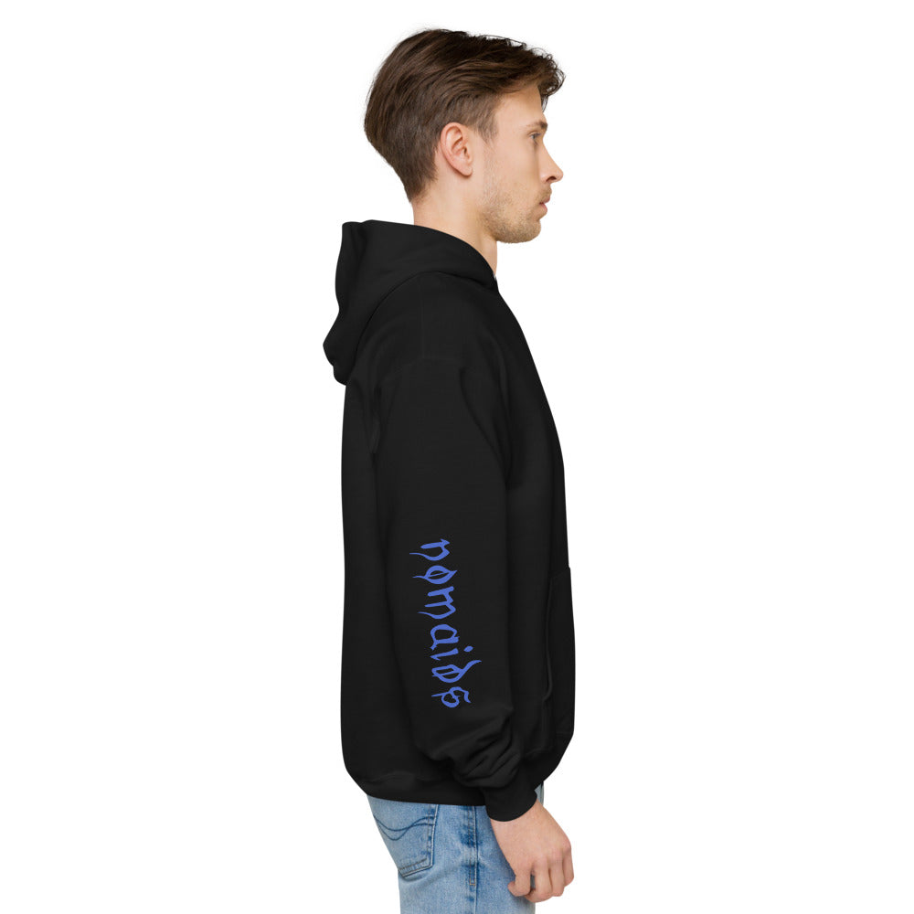 Blue mermaids fleece hoodie
