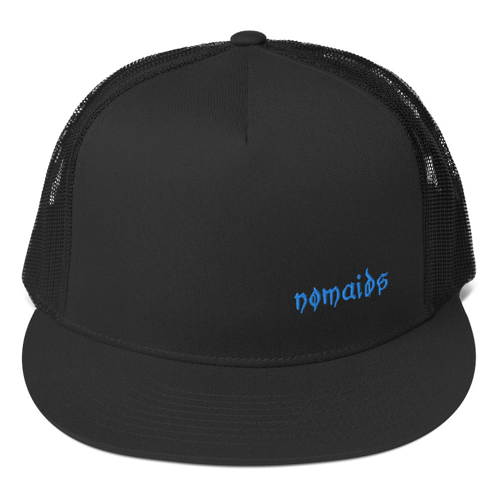 Blue Nomaids Black flatbrim Snapback