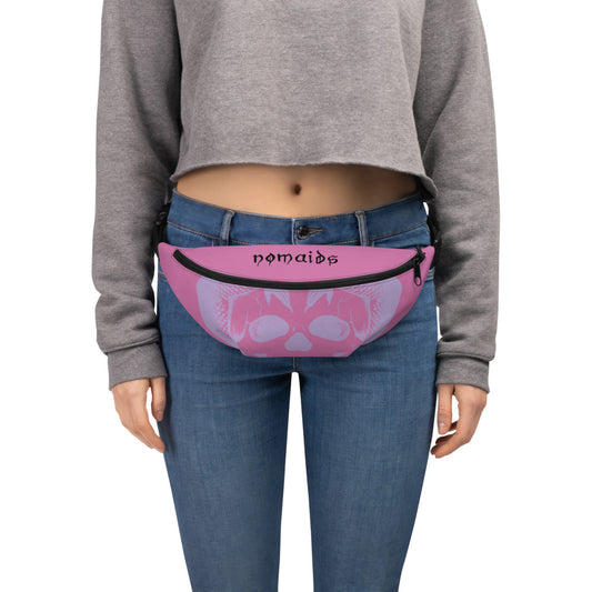 Pink skull Fanny Pack