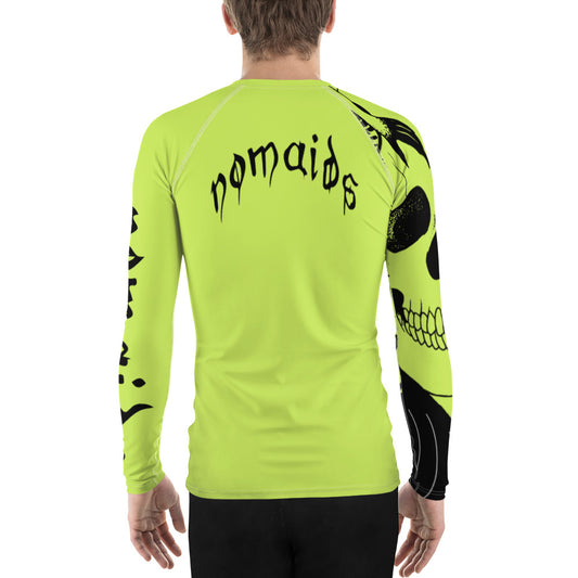 Men's seagull green Rash Guard