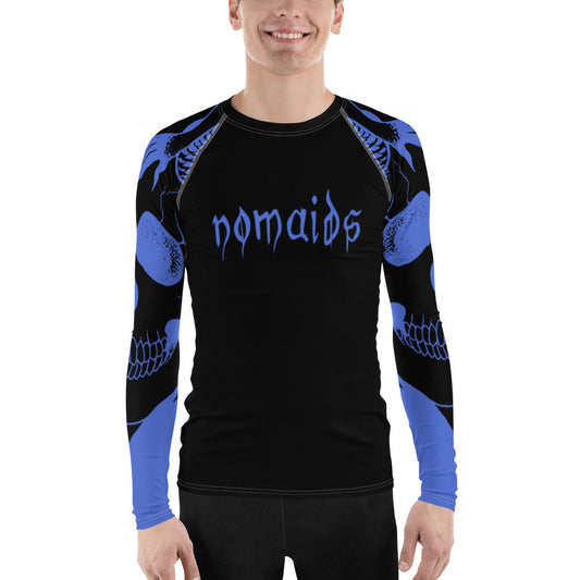 Black and Blue Rash Guard