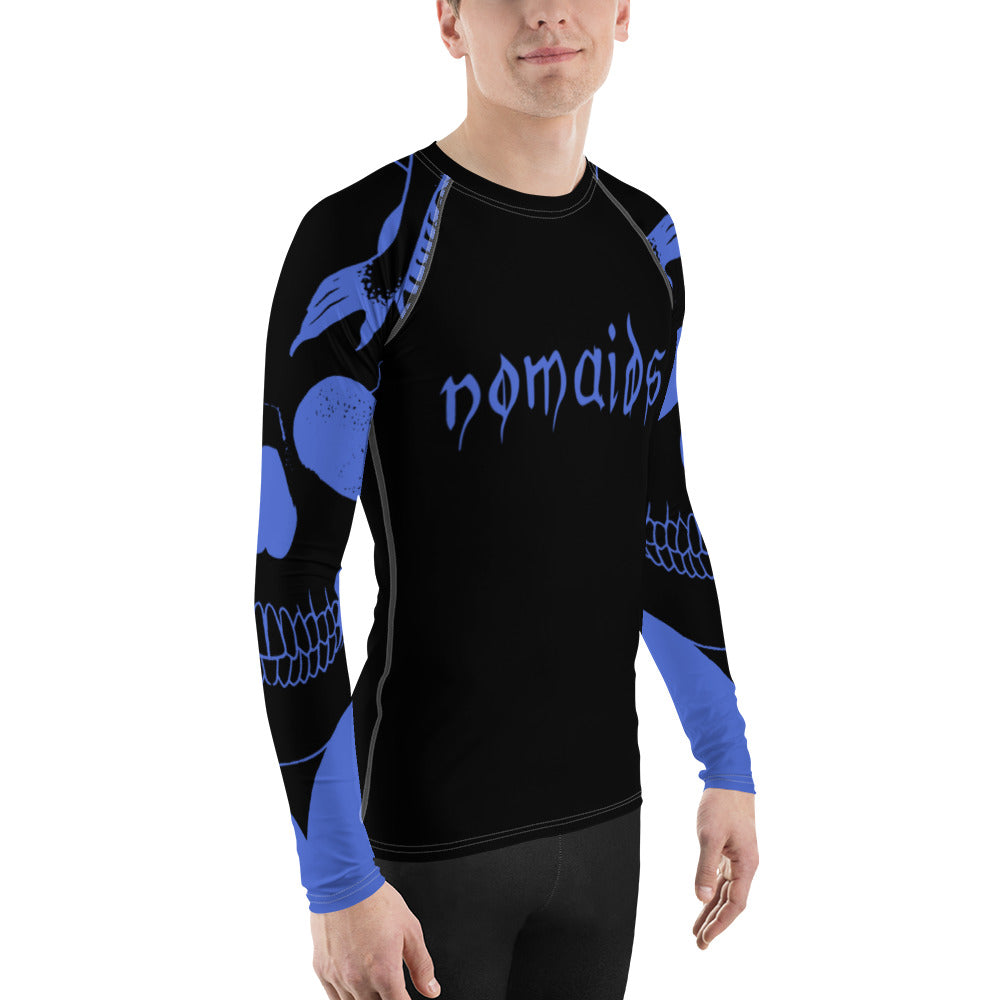 Black and blue Nomaids Rash Guard