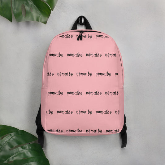 Pink all over print Backpack