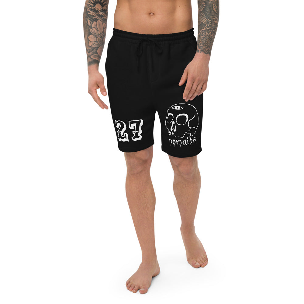 BLACK 27 fleece shorts