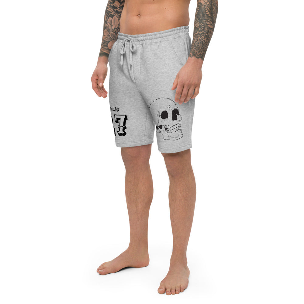 WHITE 27 fleece shorts