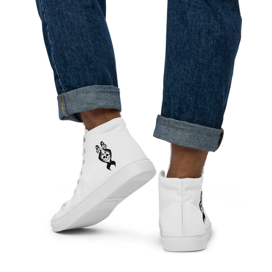 White high top black nomaids shoes