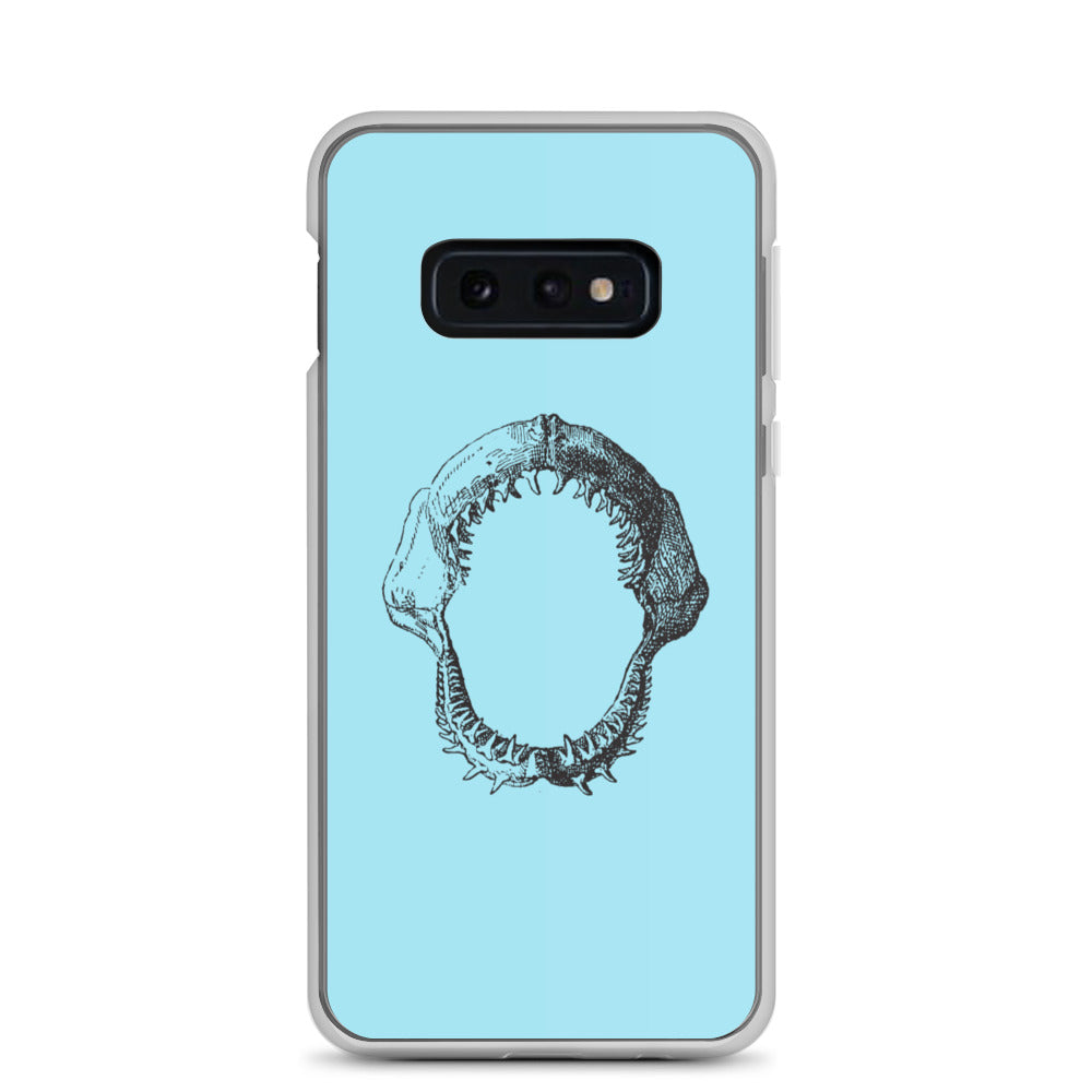 Blue shark bite Samsung Case