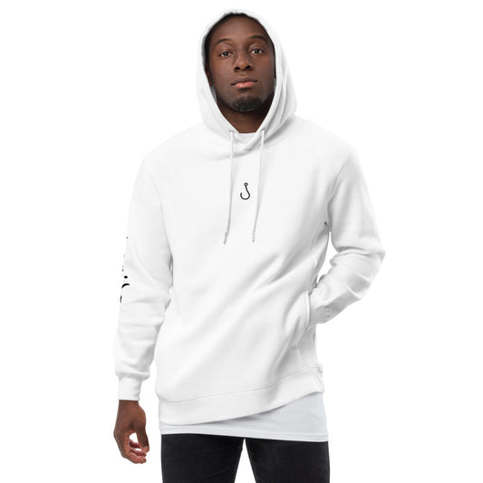 White Hooked hoodie