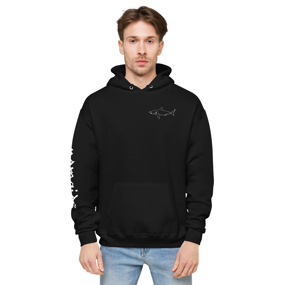 Shark Nomaids back fleece hoodie