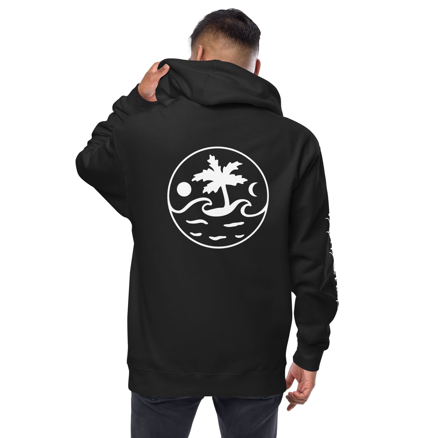 Unisex fleece zip up Alien hoodie