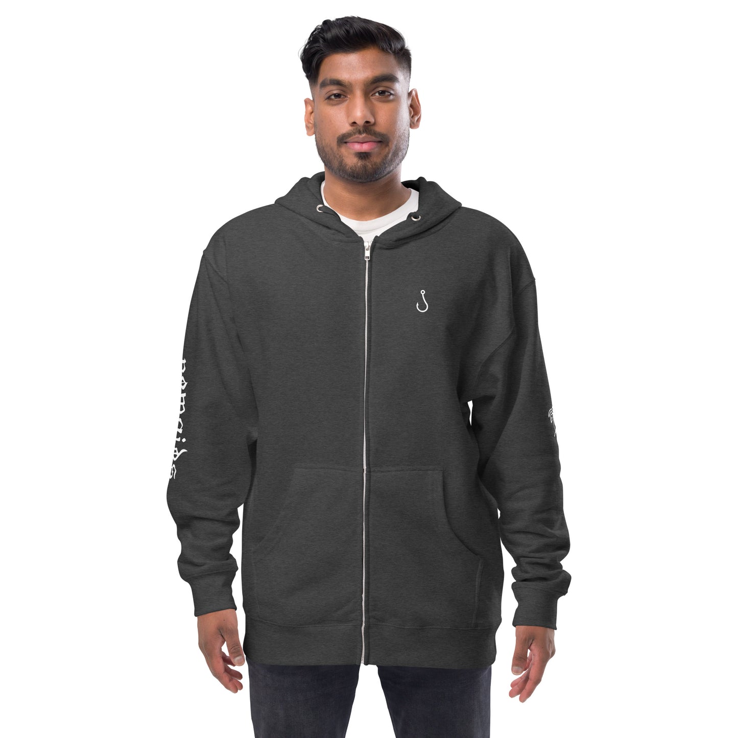 sand hook fleece zip up hoodie