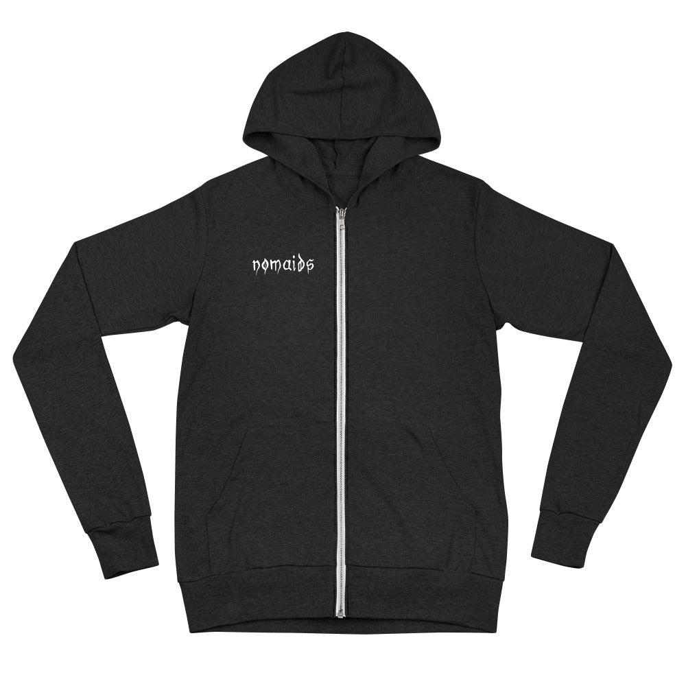 Unisex zip hoodie