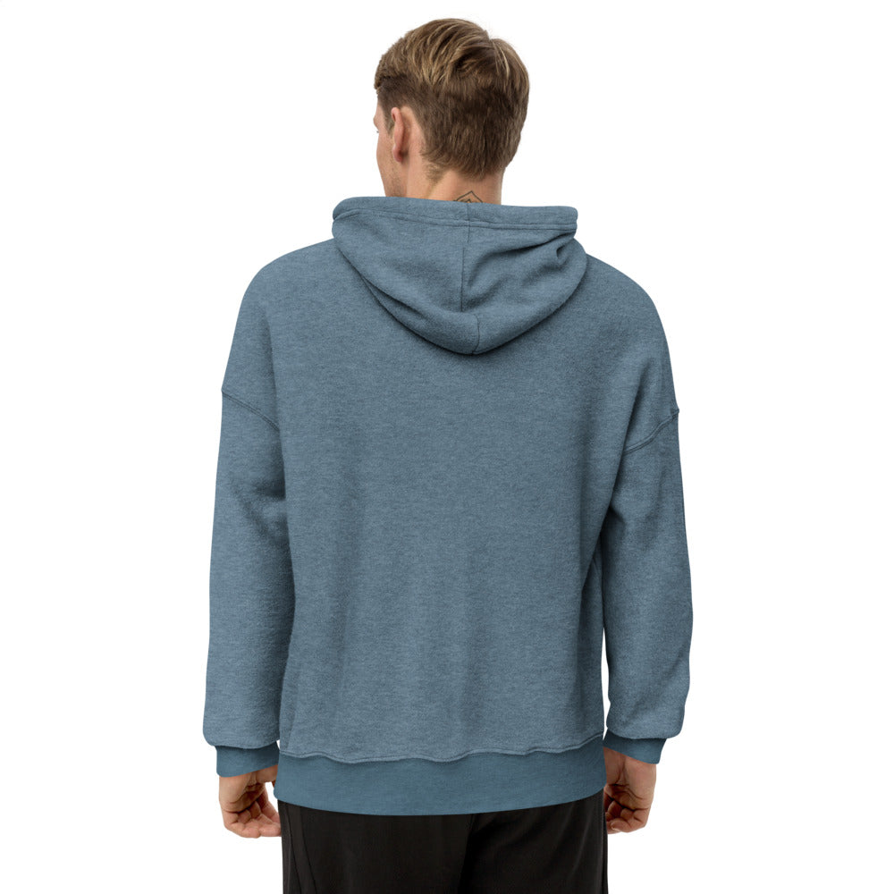 Ocean blue Fleece Hoodie