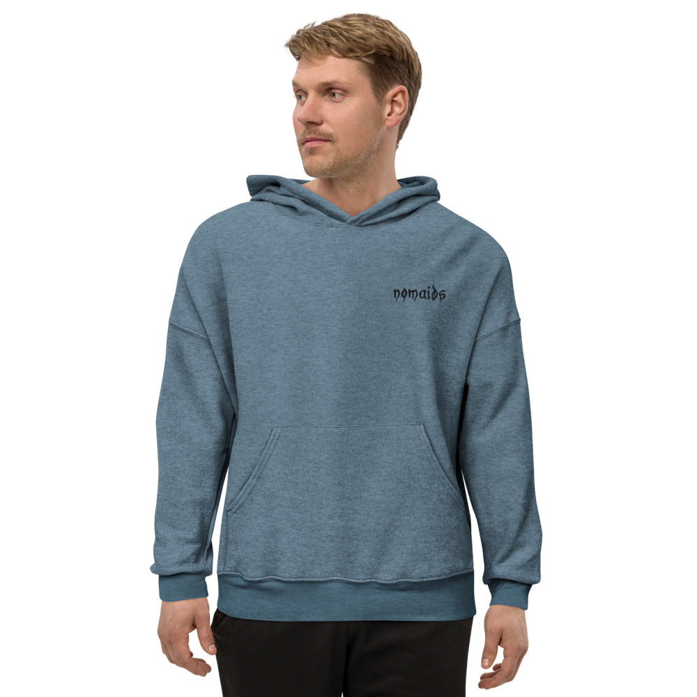 Ocean blue Fleece Hoodie