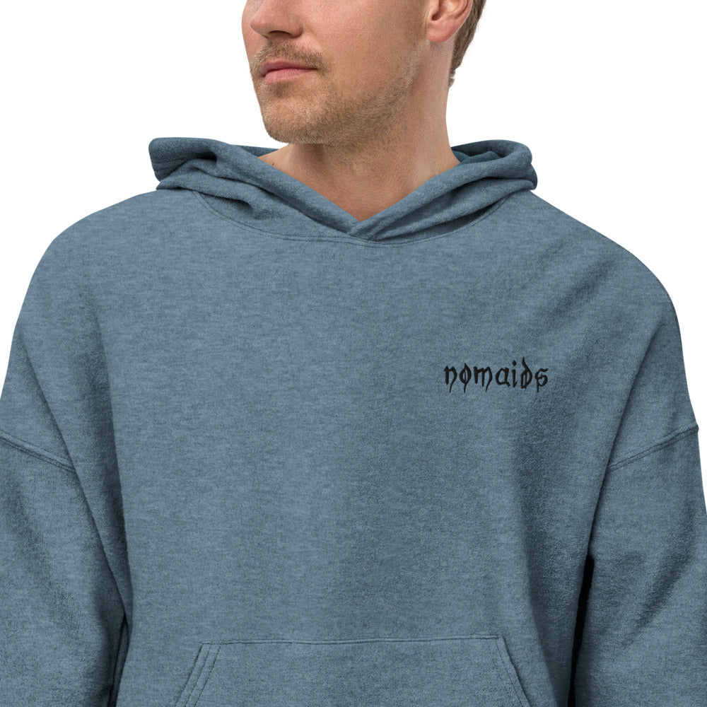 Ocean blue Fleece Hoodie